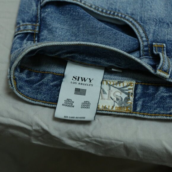 SIWY Los Angeles Women’s Wide Leg Jeans Size 29  High Rise - Picture 6 of 12